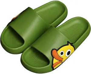 FREE SAMPLE Women summer indoor and outdoor wear EVA plastic slippers with soft soles for bathing in the bathroom