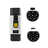 Nouvel adaptateur de charge pour véhicules électriques Type 2 GBT 16A/32A 380V Prise Connecteur Yangxu EVAD04 Garantie de 2 ans