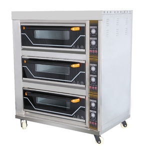 Horno de Gas Comercial de 1 Cubierta y 2 Bandejas para Hornear Pizza y Pasteles, Proveedor Chino - Product Image 6