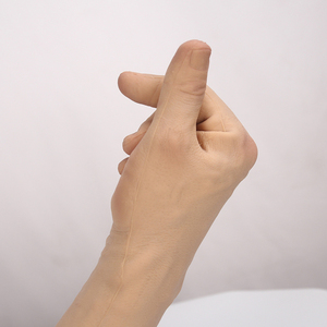 ถุงมือซิลิโคนแขนมือสำหรับผู้ชายชุดคอสเพลย์มือซิลิโคนผิวเทียม - Product Image 1