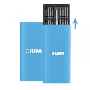 FERVI - PI063 Kit de herramientas de reparación multifunción (63 Uds.) -EAN 8012667388072 INSERTS PARA ATORNILLADOS CONJUNTOS DE PUNTAS ATORNILLADAS - Product Image 1