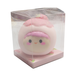Fancy Squeeze Strawberry Toy TPR <b>Material</b> for Family Stress Relief for Age Range 5 to 14 Years for Adult - Product Image 4