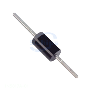 Buy Online Electronic Components DO-204AL, DO-41, Axial 1N5817A-01 Single Diodes Original - Product Image 1