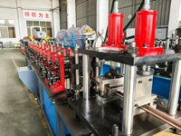 Máquina Perfiladora de Rollos para Techos de Acero Galvanizado, Tipo Omega, Popular en Australia