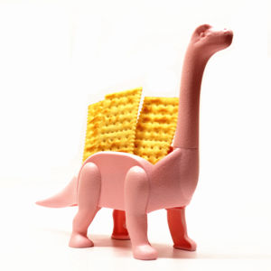 Bandeja de plástico para tacos CHRT, venta al por mayor, placa de soporte para tacos mexicanos de dinosaurio colorido Ultrasaurus para bandeja de servicio - Product Image 1