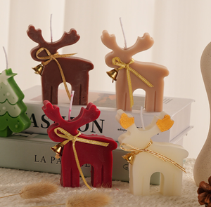 Mini renna creativa profumata candela-regalo di Natale aromatico per l'ambiente festivo e l'arredamento delle <span class=keywords><strong>vacanze</strong></span> - Product Image 5