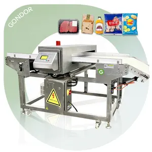 Snack Automatische Tafel Tunnel Metalen Plantaardige Detector Machine Voor Suiker Vlees Proces In Voedingsproduct