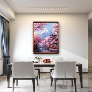 Quadros de Paisagens Personalizados em Acrílico Ecológico 40x50 cm Sem Moldura, Kit de Pintura por Números para Alívio do Estresse de Adultos - Product Image 3