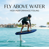 Planche de surf électrique FullCarbon MidnightBlue prête à être expédiée, EFoil Hydrofoil Sea Scooter, télécommande sans fil, équipement de sports nautiques