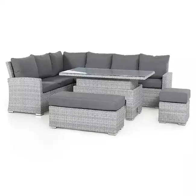 YASN Hersteller Großhandel Rattan Outdoor Sofa Ess-Sets Patio Garten Outdoor Möbel Set Rattan Möbel