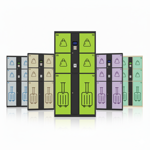 Casier à bagages électronique intelligent en métal pour gares ferroviaires et hubs de métro avec interface multilingue - Product Image 5