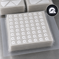 Etiqueta de Logotipo Personalizada con Transferencia Térmica Reflectante Plateada para Marcas de Ropa y Prendas de Moda