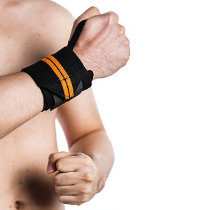 Wholesale Breathable Neoprene Wrist Support Cross Training Weight Lifting Gym Straps Wrist Wraps Padded Hand <b>Bands</b> Heavy Duty - Product Image 2
