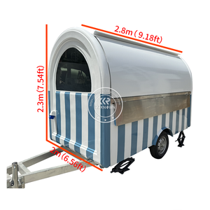 Nouvelle arrivée 2025, chariot de nourriture pour bagels, camion de restauration rapide mobile, camion de restauration rapide mobile pour la vente de collations, remorque de restauration rapide mobile - Product Image 3