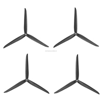 Hélice renforcée en fibre de carbone 1573 15x7.3x3 à 3 pales, stable et à faible bruit, pour drone DIY
