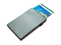 Cartera Delgada con Bloqueo RFID, Estilo Japonés, 3 en 1, Multifuncional, para Tarjetas de Crédito, en Oferta