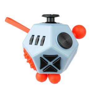 2026 Approvisionnement direct usine transfrontalier Cube magique anti-stress Deuxième génération Jouet de puzzle en plastique à 12 faces - Product Image 6