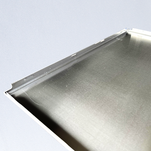 Cao cấp đục lỗ nhôm treo trần gạch tấm nhôm xây dựng treo trần văn phòng gạch nhôm miếng vải hình tam giác tấm - Product Image 5