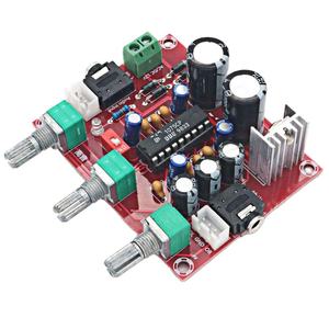 บอร์ดเสียง AC DC 12V XR1075 พร้อมโปรเซสเซอร์ปรับแต่งเสียงแบบดิจิตอล BBE ตัวกระตุ้นสัญญาณเสียง ปรีแอมป์ - Product Image 1