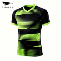 Kaos Sepak Bola 26-27 Bahan Sutra Es Cepat Kering Jersey Ekspor Lintas Batas Kaos Sepak Bola Lengan Pendek