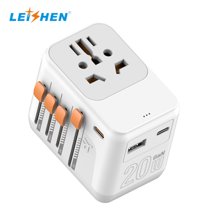 Du lịch <span class=keywords><strong>Adapter</strong></span>, trên toàn thế giới tất cả trong một phổ travel <span class=keywords><strong>adapter</strong></span> AC <span class=keywords><strong>Power</strong></span> cắm <span class=keywords><strong>Adapter</strong></span> tường sạc với 2 <span class=keywords><strong>USB</strong></span>-C và <span class=keywords><strong>USB</strong></span>-A - Product Image 1