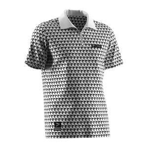 เสื้อยืดกีฬาซับลิเมชั่นสำหรับผู้ชาย แขนสั้น ทรงเข้ารูป ผ้าโพลีเอสเตอร์ มีกระเป๋าเสื้อ - Product Image 3