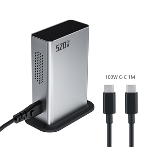 Multport 520w gan 4c4a סוג c pd 100w w טעינה מהיר סופר עבור תפוח <span class=keywords><strong>iPhone</strong></span> עבור מטען נייד - Product Image 1