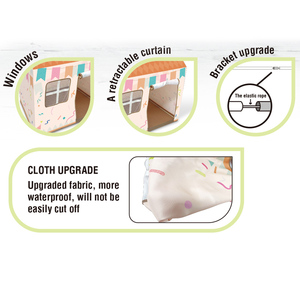 Vente chaude <span class=keywords><strong>petite</strong></span> <span class=keywords><strong>tente</strong></span> d'intérieur pour enfants tissu sport jouet <span class=keywords><strong>tipi</strong></span> maison de jeu pour enfants <span class=keywords><strong>tipi</strong></span> - Product Image 2