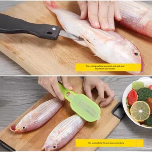 Manual <strong>Fish</strong> Killing and Scaling Tool with Lid Model <strong>Fish</strong> <strong>Scale</strong> Scraper - Product Image 2