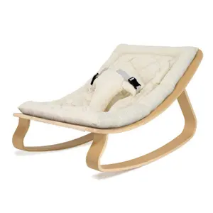 Solid wood child cradle