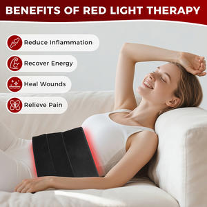 EYCO Red Light <span class=keywords><strong>Therapy</strong></span> Led <span class=keywords><strong>Therapy</strong></span> Pad 660nm 850nm Sabuk Terapi Merah Pereda Nyeri untuk Penggunaan di Rumah - Product Image 4
