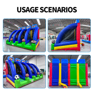 Jeu <span class=keywords><strong>de</strong></span> carnaval gonflable AirFunPro Commercial PVC 4 en 1 avec installation facile pour enfants et adultes, événements en plein air - Product Image 3