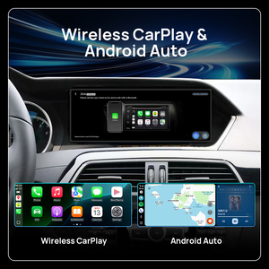 Autoradio Android 13 da 8,8 Pollici per <span class=keywords><strong>Mercedes</strong></span> <span class=keywords><strong>Benz</strong></span> Classe <span class=keywords><strong>C</strong></span> <span class=keywords><strong>W204</strong></span> NTG4.5 2011-2014, Aggiornamento Radio Qualcomm 668S, Lettore Multimediale per Auto - Product Image 3