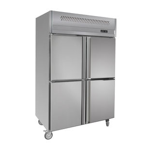 Réfrigérateur vertical à boissons, glacière Commercial à refroidissement manuel, avec <span class=keywords><strong>ouverture</strong></span> à 4 portes, pour <span class=keywords><strong>gauche</strong></span> et droite - Product Image 2