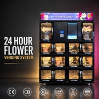 Distributeur automatique de fleurs XY, écran tactile en libre-service, boutique de fleurs automatique en plein air, distributeur automatique de bouquets de fleurs fraîches
