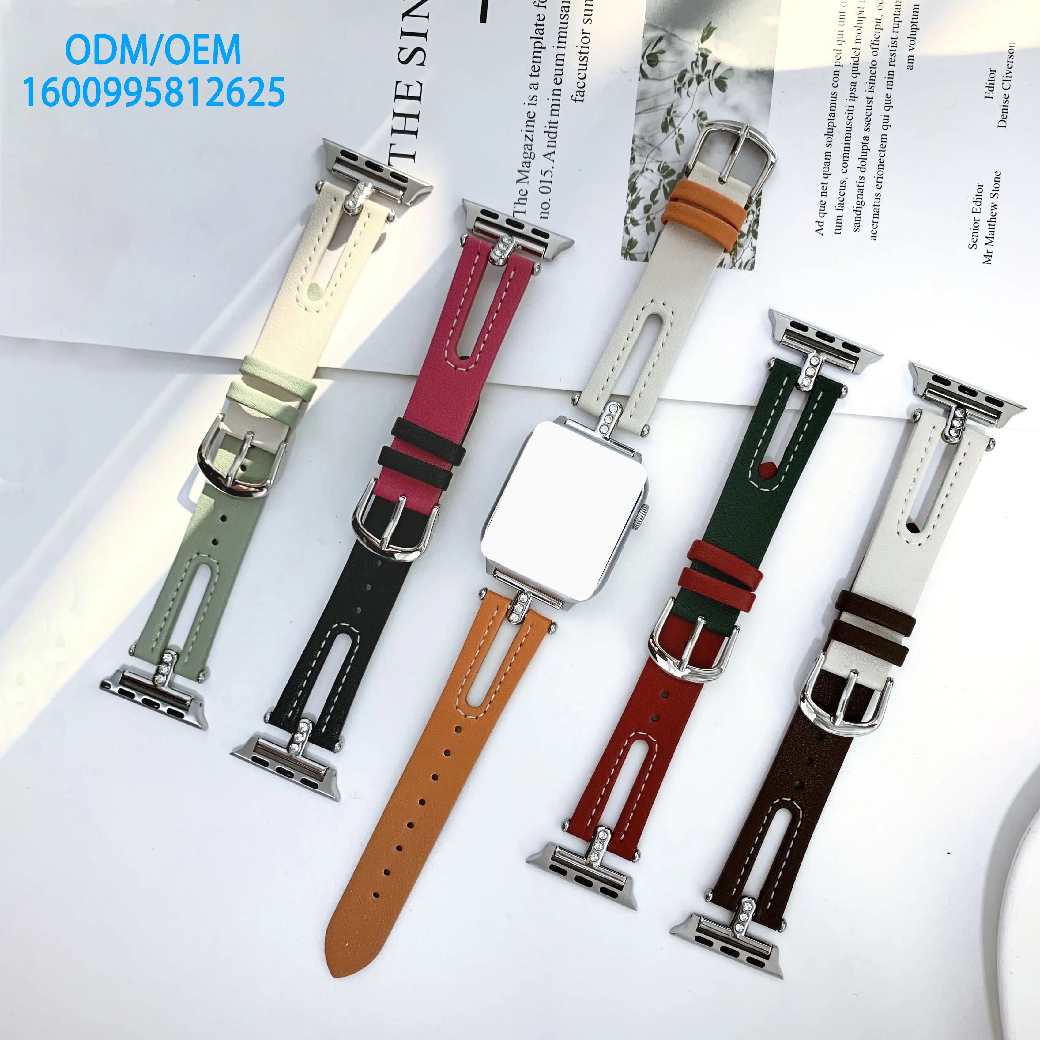MS-Modelle Lederuhrband, für Uhren 1-9 Serie