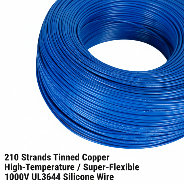 UL3644 17AWG Silicone Rubber Wire 1mm² 17 Gauge Stranded Lead Primary Cable for RC BMS Robotic Sensor Apparatus Internal Wiring