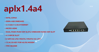 Nouvelle arrivée, serveur mini PC pare-feu Pfsense sans ventilateur avec RAM DDR4 4G/8G intégrée, 4 ports RJ45 2.5G, carte mère X86 avec mémoire DDR4