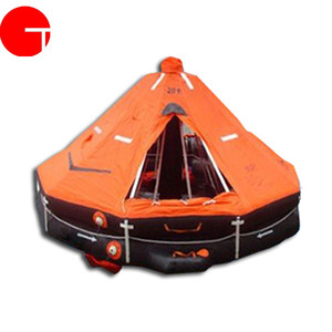 قارب نجاة قابل للنفخ يتسع لـ 20 شخصًا يتم إطلاقه بواسطة دافيت - Product Image 3