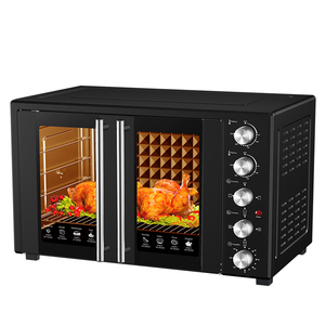 Factory Wholesale Stainless Steel Large Capacity Oven Toaster Oven With Rotisserie and Convection Oven With Hot Plate - Product Image 1