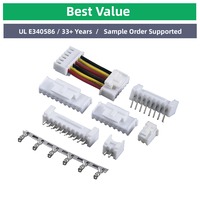 Cable de Alimentación para Módulo ECU, Cobre Desnudo, 2m, Cubierta Negra, Alta Corriente, Conector de Paso de 2.54mm, Proceso de Soldadura