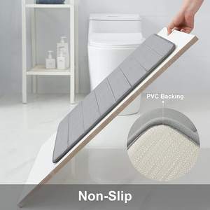<span class=keywords><strong>Tapis</strong></span> de sol confortable absorbant l'eau, 1 pièce, de cuisine, blanchisserie, en mousse à mémoire de forme, <span class=keywords><strong>pour</strong></span> la salle de bains, porte, <span class=keywords><strong>antidérapant</strong></span> - Product Image 6