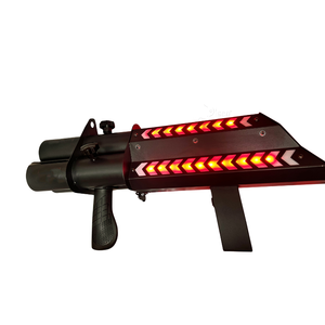 Pistola de Confeti Eléctrica LED Recargable, Tubo de Confeti de <span class=keywords><strong>40</strong></span>, 60 y 80 cm para Clubes, Fiestas, Escenarios, Bodas, Proveedores, Espectáculos, <span class=keywords><strong>DJ</strong></span> - Product Image 4