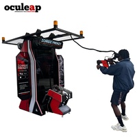 Machine de jeu VR 2026 Nouvelle plateforme de tir à zombies avec mouvement Simulateur de tir 5D Jeux d'arcade de réalité virtuelle 12D Jeux d'arcade 9D