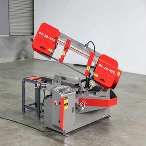 Vertical Metal Band Saw with <b>Large</b> Cutting Stroke, Adjustable Blade Speed and Sturdy <b>Frame</b> for Thick Metal Plate Sawing - Product Image 1