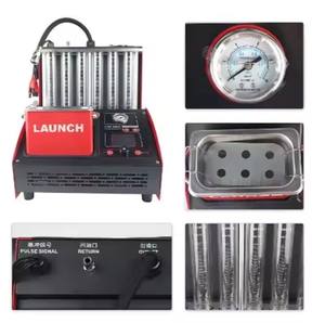 LAUNCH <span class=keywords><strong>Nettoyeur</strong></span> et testeur d'injecteurs de carburant à ondes ultrasoniques CNC 603A Machine de nettoyage de systèmes d'injection de carburant automobile 6 cylindres - Product Image 3