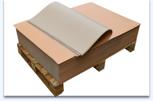 Ensemble de papeterie Qiyin en papier kraft <span class=keywords><strong>avec</strong></span> feuilles d'emballage vintage marron, enveloppes, autocollants, étiquettes cadeaux et DIY créatif - Product Image 2