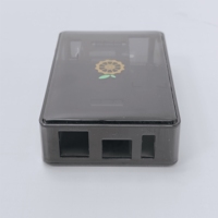 Boîtier de protection transparent noir pour Orange Pi PC Plus/PC/PC2, coque pour carte de développement Orange Pi