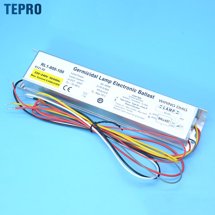 Stabilizzatore Lampade UV 55-95W SL1-800-100W - Reattore Elettronico 230V Per Depurazione Acque E Aria - Foto 2