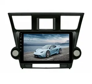 トヨタハイランダー2007-2015用10インチ2 din Android、HDスクリーンサポートGPS WiFi BT FMラジオDVR dspobd2カーステレオ